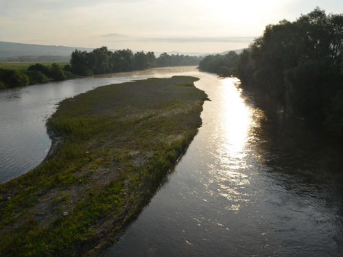 Foto Somesul in zori (c) Lucian Petru Goja